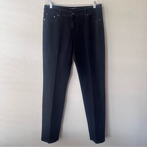 Levi's The Original‎ Jean Mid Rise Skinny Denim Jeans Black Size 14M